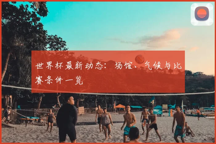 世界杯最新动态：场馆、气候与比赛条件一览